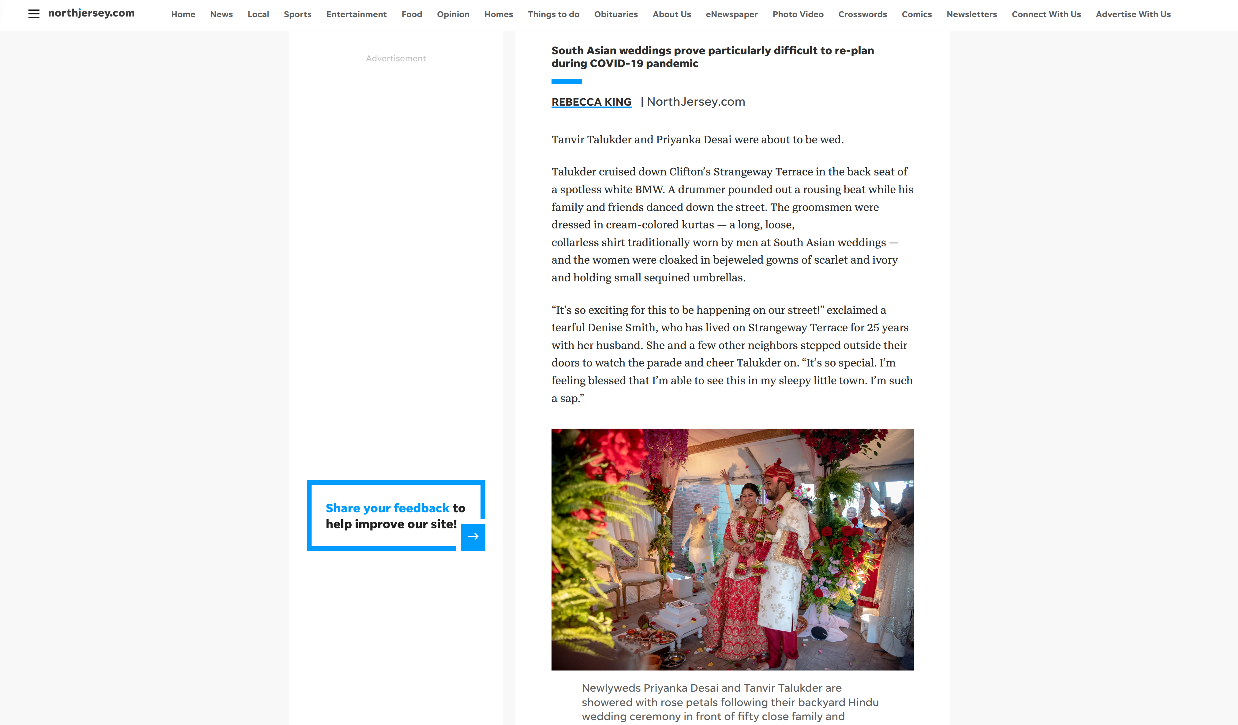 Re-planning A Wedding in the Pandemic